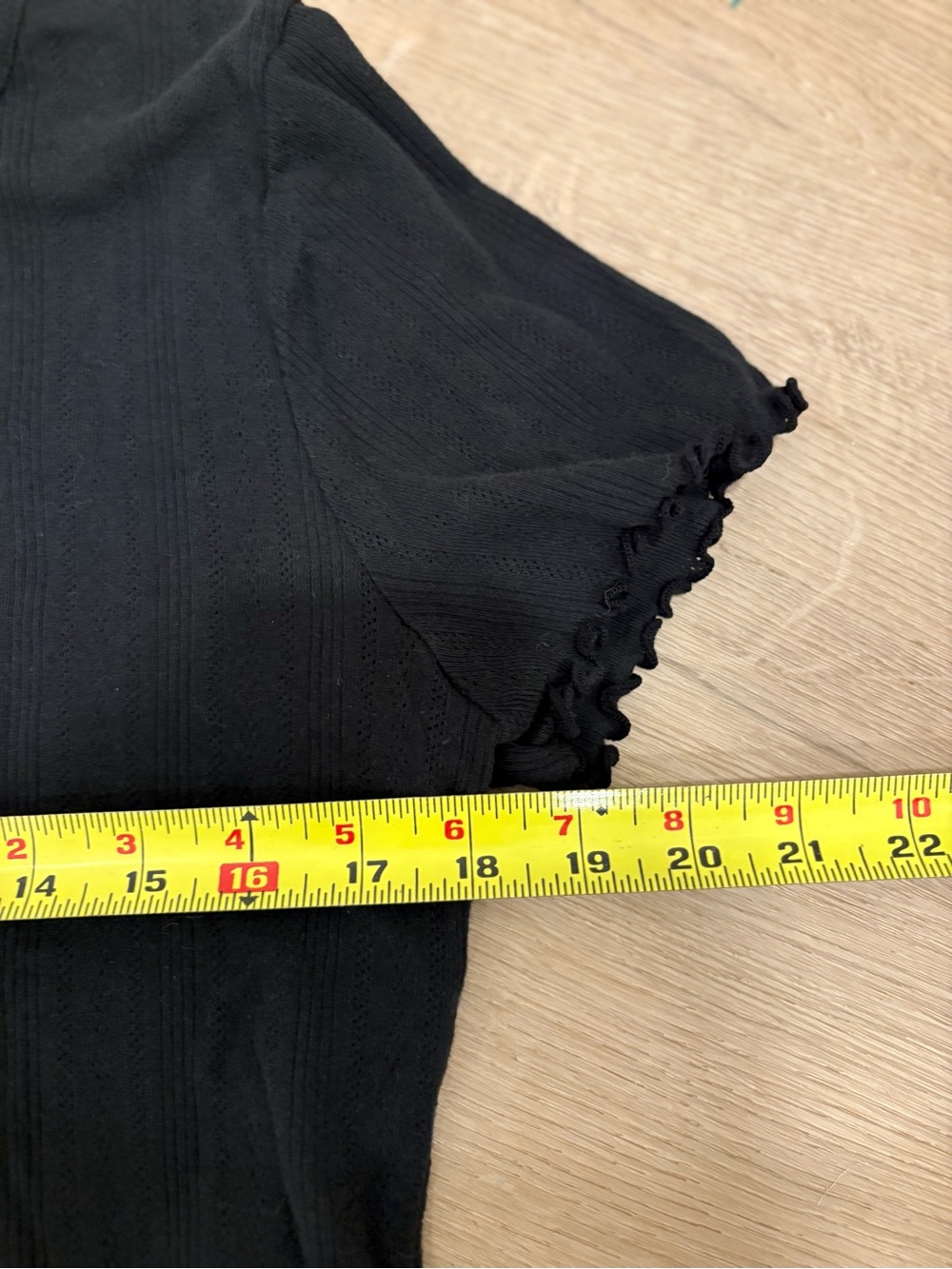J. Crew Black Short Sleeve Button-Front Top 100%Cotton Size Medium - Picture 8 of 8